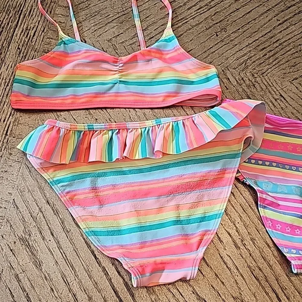 H&M girls bikini set size 6-8Y